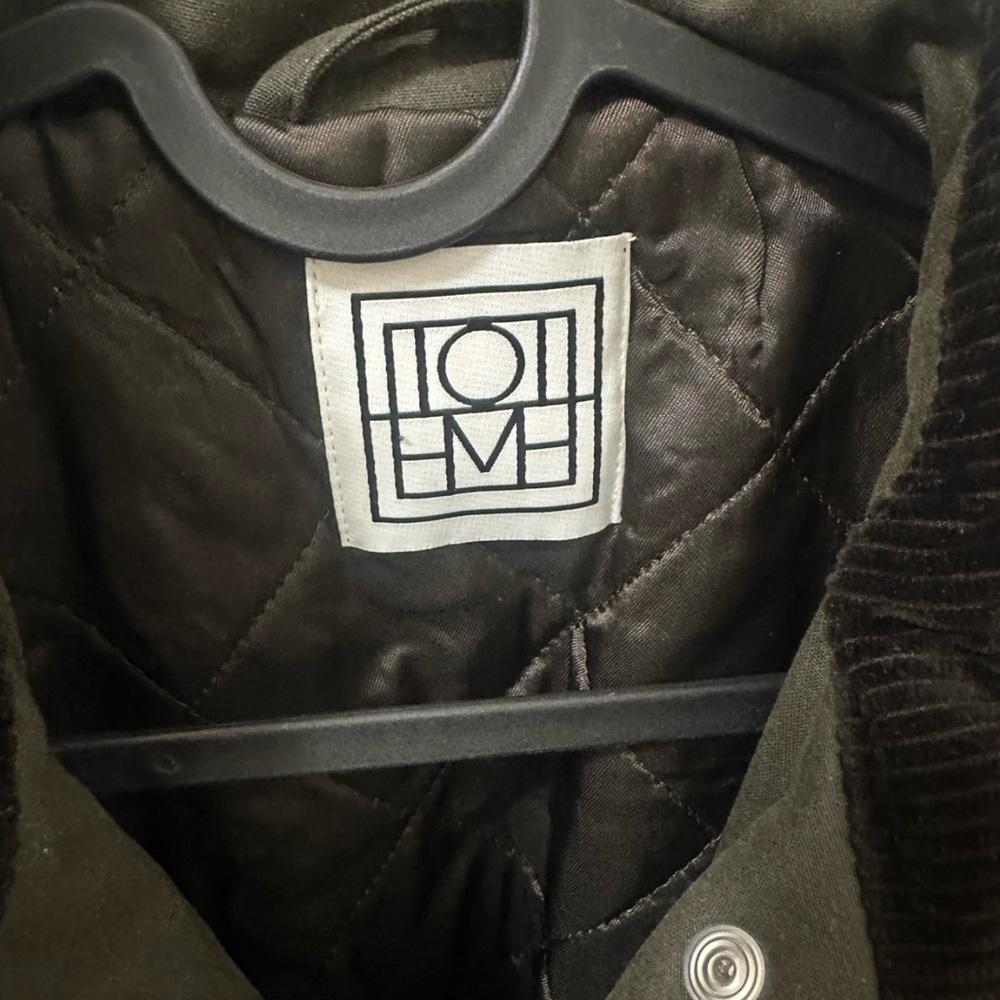 Toteme Country jacket in forest size32 XXS - Picture 9 of 10